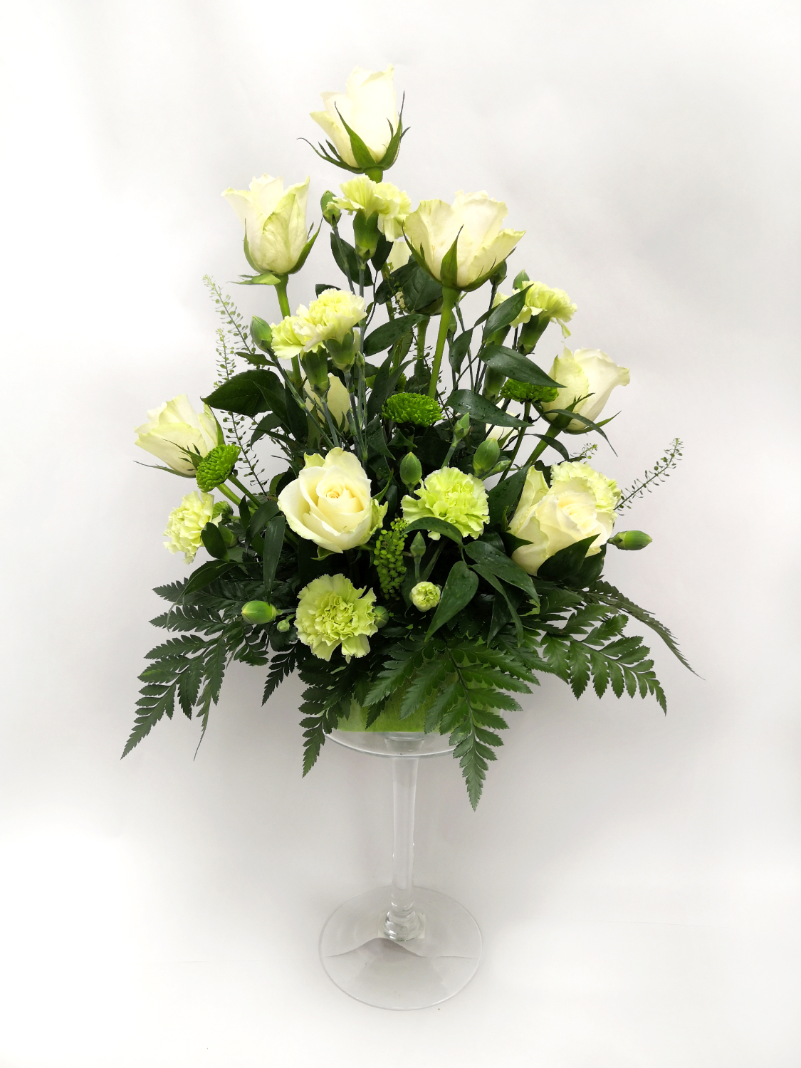 Muistotilaisuuden kukat 'Valkea ruusu'